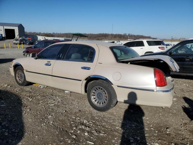 1LNHM85W01Y653512 - 2001 LINCOLN TOWN CARTIER L BEIGE photo 2