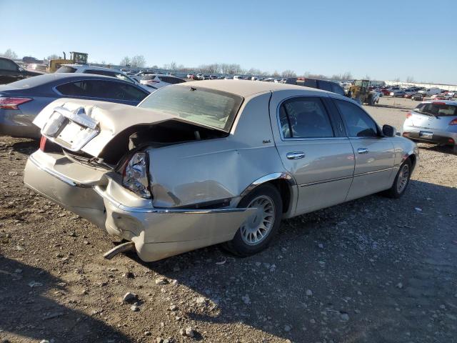 1LNHM85W01Y653512 - 2001 LINCOLN TOWN CARTIER L BEIGE photo 3