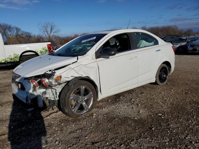 1G1JG5SBXF4172803 - 2015 CHEVROLET SONIC RS WHITE photo 1