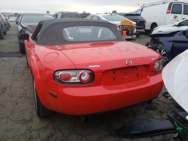 JM1NC25F160121988 - 2006 MAZDA MX-5 MIATA RED photo 6