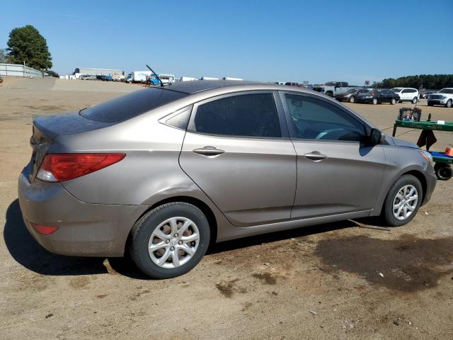 KMHCT4AE9EU671717 - 2014 HYUNDAI ACCENT GLS TAN photo 3