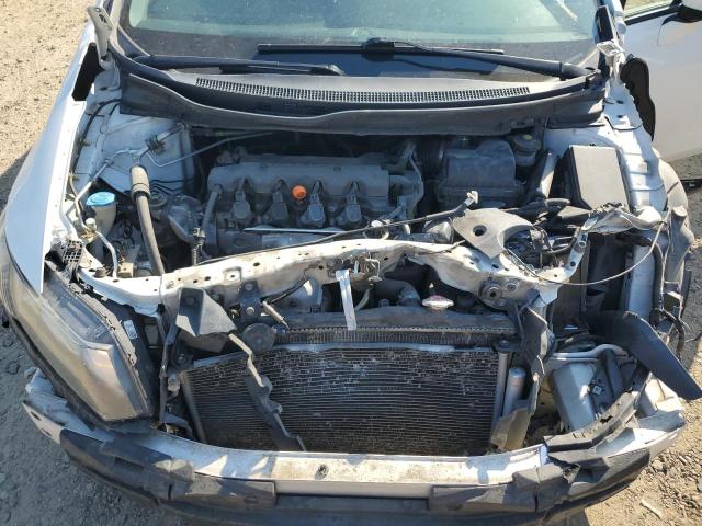 19XFB2F99DE045022 - 2013 HONDA CIVIC EXL თეთრი ფოტო 11