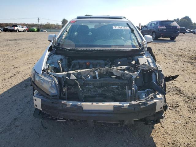 19XFB2F99DE045022 - 2013 HONDA CIVIC EXL თეთრი ფოტო 5