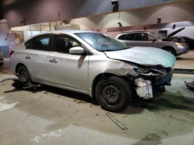 3N1AB7AP7HY312145 - 2017 NISSAN SENTRA S SILVER photo 4