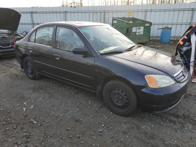 2HGES25791H574855 - 2001 HONDA CIVIC EX BLACK photo 4