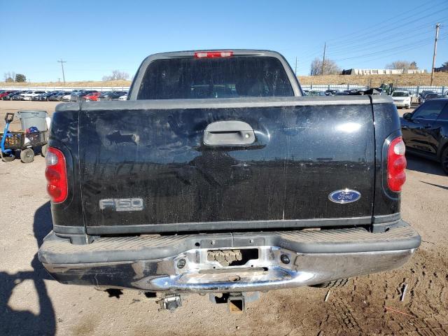 1FTRW08L32KD75716 - 2002 FORD F150 SUPERCREW BLACK photo 6