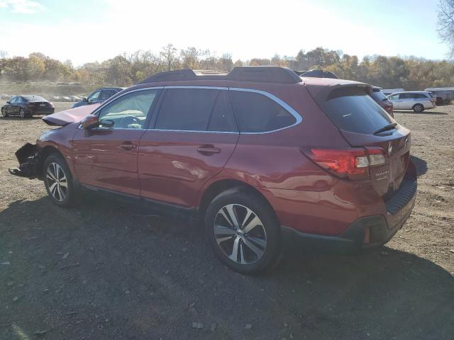 4S4BSANC7K3346703 - 2019 SUBARU OUTBACK 2.5I LIMITED RED photo 2