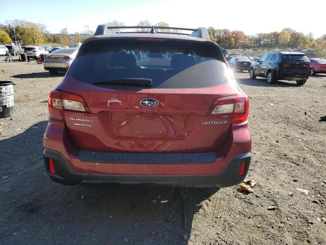 4S4BSANC7K3346703 - 2019 SUBARU OUTBACK 2.5I LIMITED RED photo 6