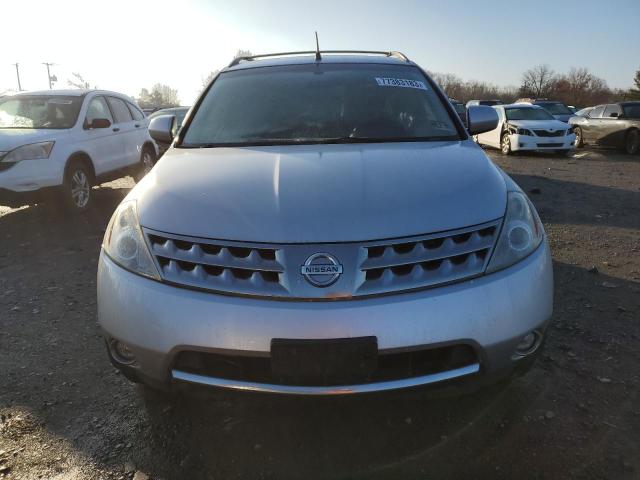 JN8AZ08WX7W624127 - 2007 NISSAN MURANO SL SILVER photo 5