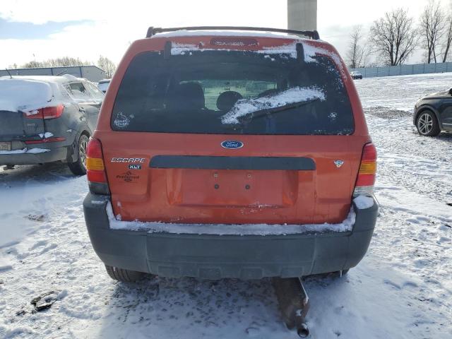 1FMYU03197KB04671 - 2007 FORD ESCAPE XLT ORANGE photo 6