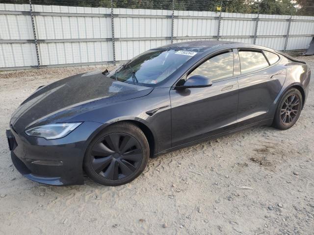 5YJSA1E59PF527417 - 2023 TESLA MODEL S GRAY photo 1