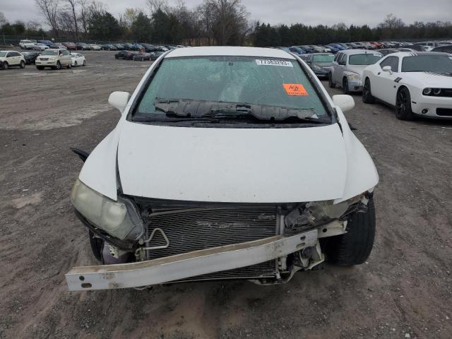 2HGFA16559H364120 - 2009 HONDA CIVIC LX WHITE photo 5