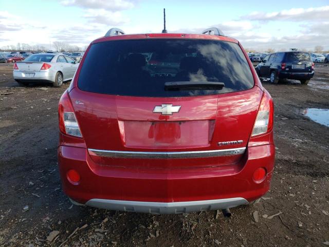 3GNAL3EK2ES604583 - 2014 CHEVROLET CAPTIVA LT RED photo 6