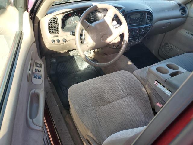 5TBBT44191S135107 - 2001 TOYOTA TUNDRA ACCESS CAB წითელი ფოტო 8