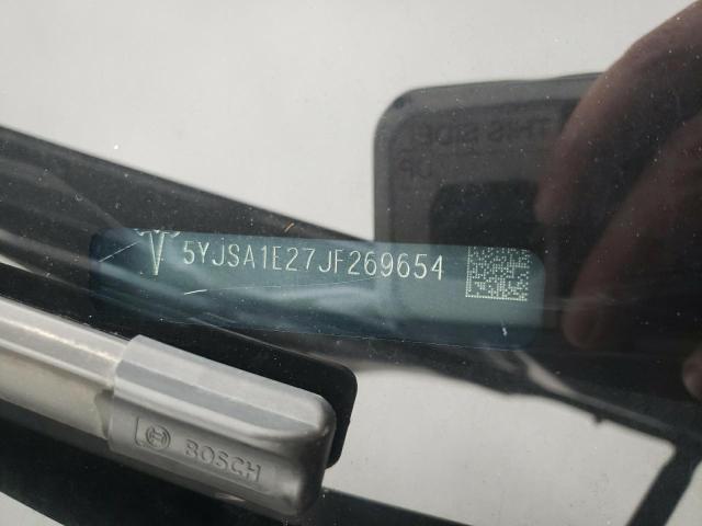 5YJSA1E27JF269654 - 2018 TESLA MODEL S Մոխրագույն լուսանկար 13