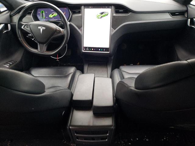 5YJSA1E27JF269654 - 2018 TESLA MODEL S Մոխրագույն լուսանկար 8