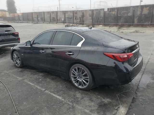 JN1EV7AP6KM542312 - 2019 INFINITI Q50 LUXE BLACK photo 2