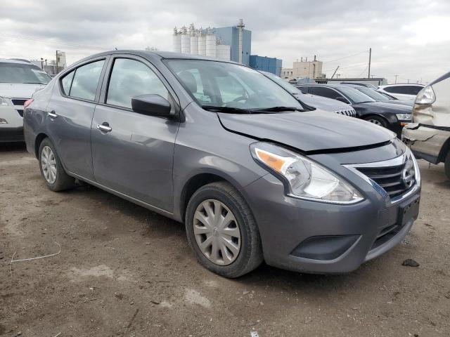 3N1CN7AP5HL843258 - 2017 NISSAN VERSA S GRAY photo 4