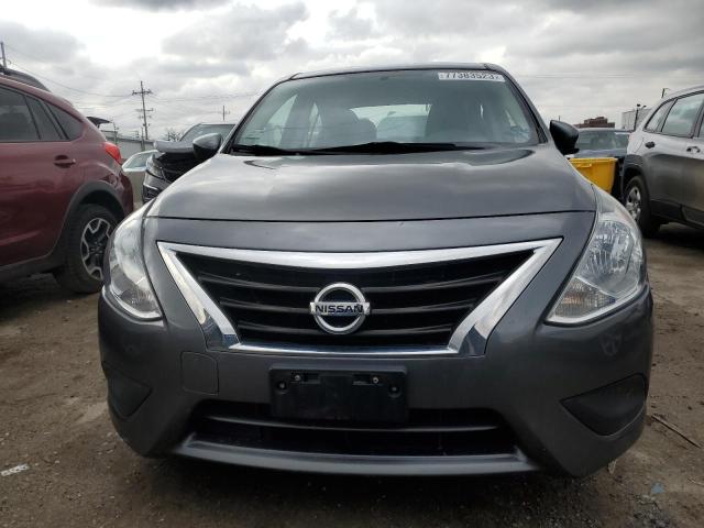 3N1CN7AP5HL843258 - 2017 NISSAN VERSA S GRAY photo 5