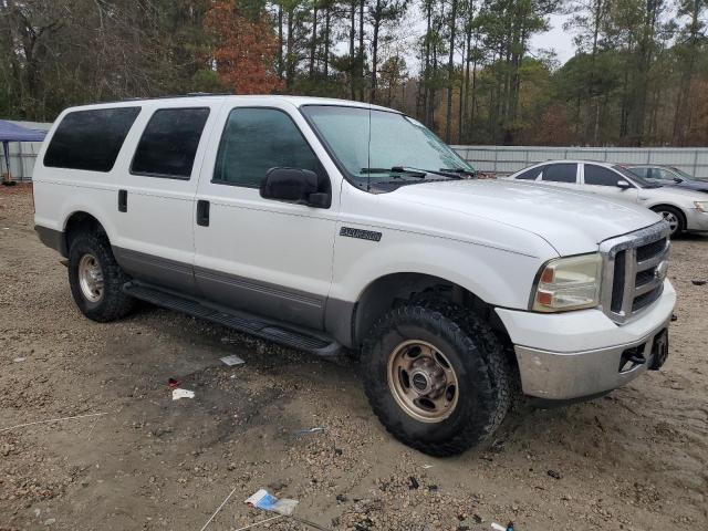 1FMNU41S25ED25675 - 2005 FORD EXCURSION XLT WHITE photo 4