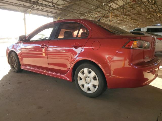 JA32U2FU4BU005439 - 2011 MITSUBISHI LANCER ES/ES SPORT RED photo 2