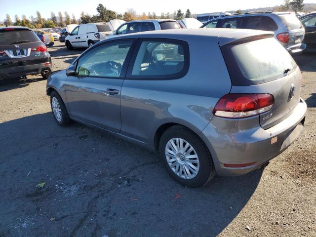 WVWBB7AJ5CW353127 - 2012 VOLKSWAGEN GOLF GRAY photo 2