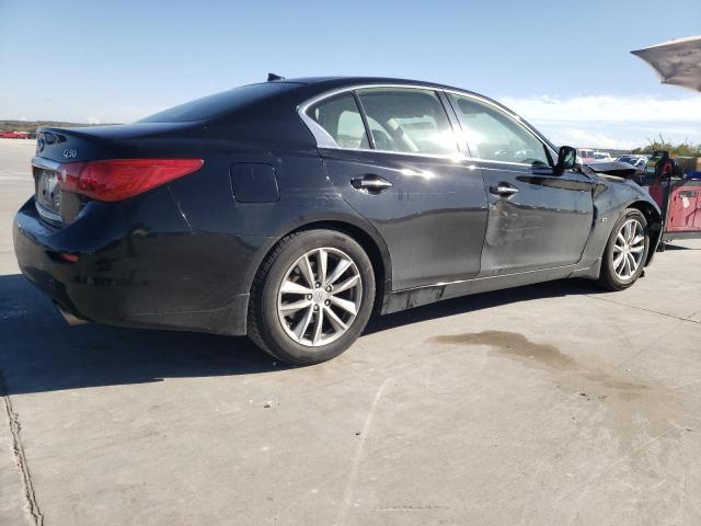 JN1BV7AP9EM673449 - 2014 INFINITI Q50 BASE BLACK photo 3