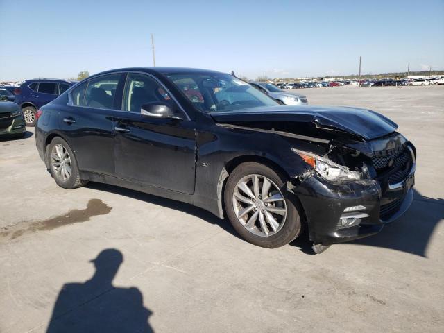 JN1BV7AP9EM673449 - 2014 INFINITI Q50 BASE BLACK photo 4