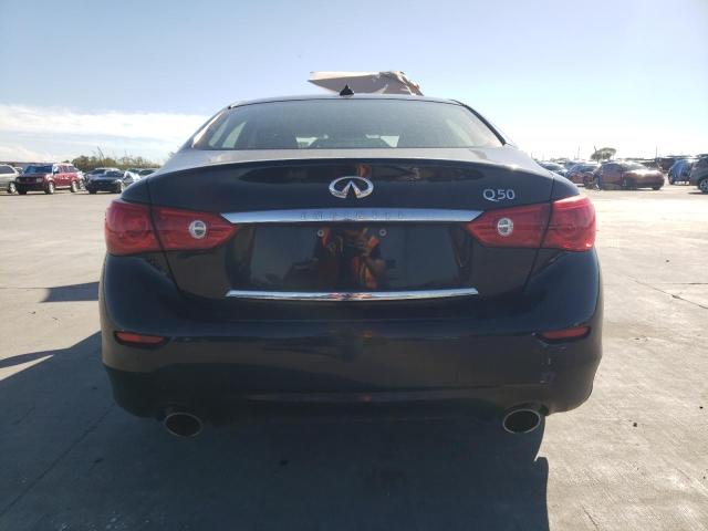 JN1BV7AP9EM673449 - 2014 INFINITI Q50 BASE BLACK photo 6