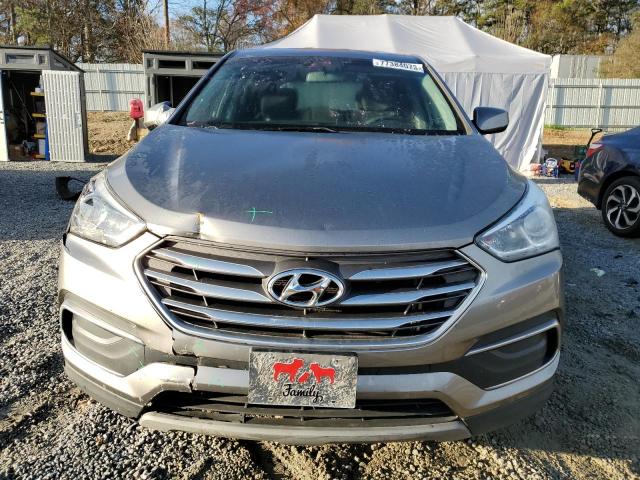 5NMZT3LB8JH089444 - 2018 HYUNDAI SANTA FE S GRAY photo 5