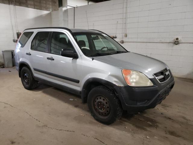 SHSRD78434U254250 - 2004 HONDA CR-V LX SILVER photo 4