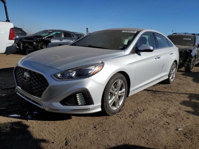 5NPE34AF9KH731880 - 2019 HYUNDAI SONATA LIMITED SILVER photo 1