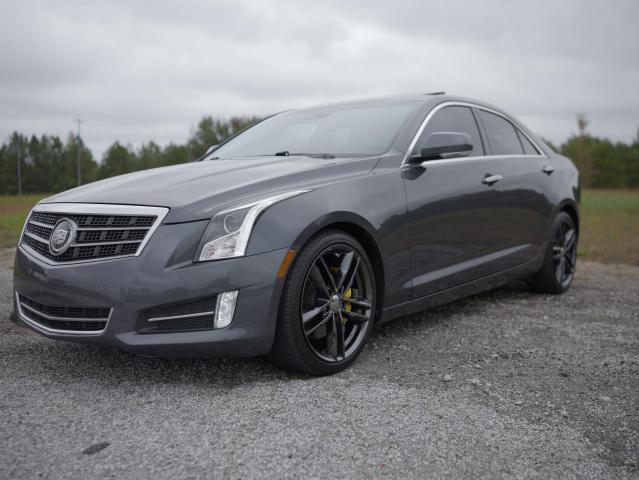 1G6AD5SX6D0151384 - 2013 CADILLAC ATS PERFORMANCE GRAY photo 2