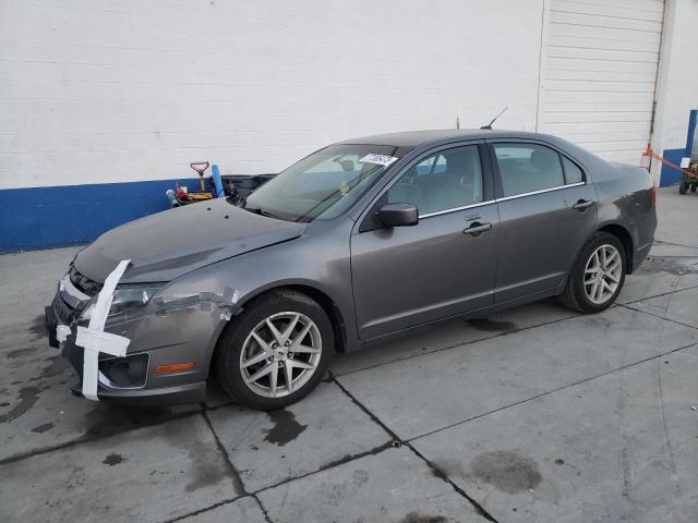 3FAHP0JG4BR303513 - 2011 FORD FUSION SEL GRAY photo 1