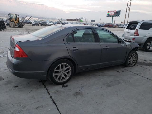 3FAHP0JG4BR303513 - 2011 FORD FUSION SEL GRAY photo 3