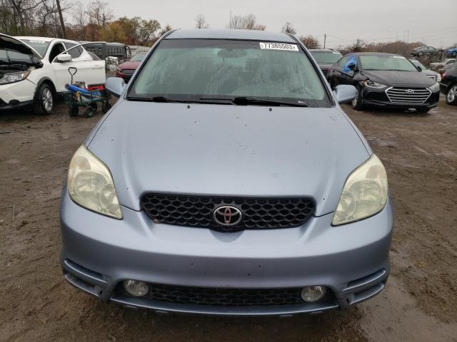 2T1KR32E54C260432 - 2004 TOYOTA COROLLA MA XR BLUE photo 5