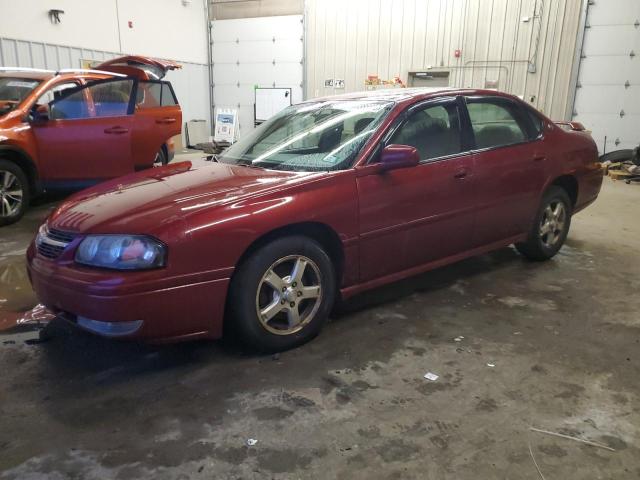 2G1WH52K459265136 - 2005 CHEVROLET IMPALA LS MAROON photo 1