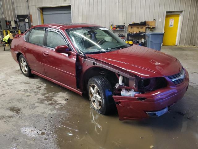 2G1WH52K459265136 - 2005 CHEVROLET IMPALA LS MAROON photo 4