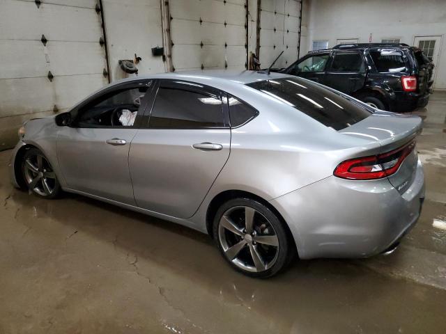 1C3CDFEB3FD132058 - 2015 DODGE DART GT SILVER photo 2