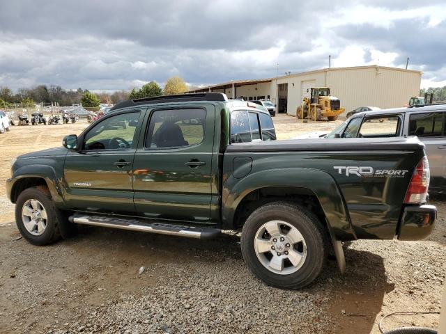 5TFJU4GN0EX059890 - 2014 TOYOTA TACOMA DOUBLE CAB PRERUNNER GREEN photo 2