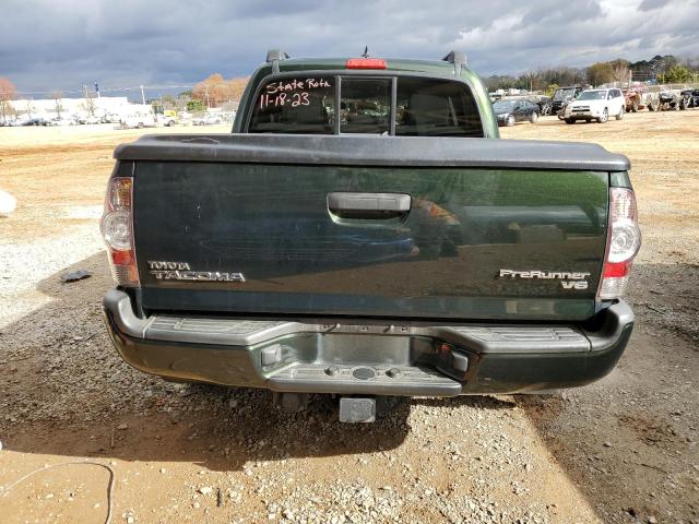 5TFJU4GN0EX059890 - 2014 TOYOTA TACOMA DOUBLE CAB PRERUNNER GREEN photo 6