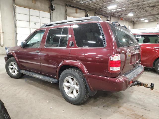 JN8DR09Y13W834011 - 2003 NISSAN PATHFINDER LE MAROON photo 2