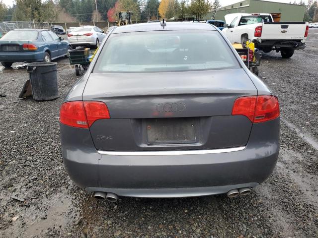 WAUGL68E25A464317 - 2005 AUDI NEW S4 QUATTRO SILVER photo 6