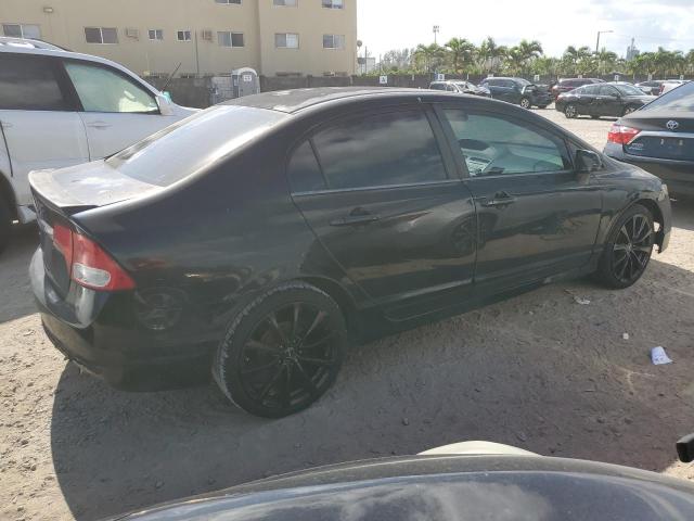 2HGFA16619H361188 - 2009 HONDA CIVIC LX-S 黑色 照片 3