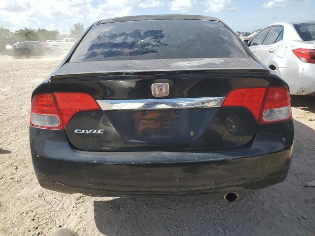 2HGFA16619H361188 - 2009 HONDA CIVIC LX-S 黑色 照片 6