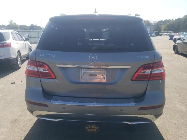 4JGDA5HB0EA344586 - 2014 MERCEDES-BENZ ML 350 4MATIC GRAY photo 6