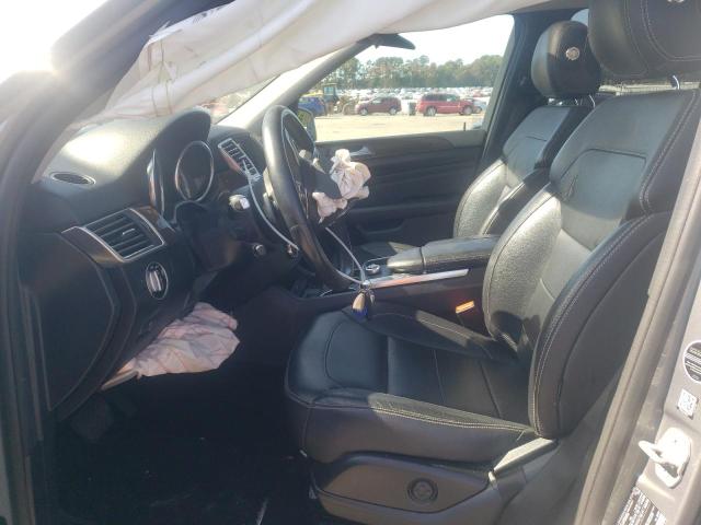 4JGDA5HB0EA344586 - 2014 MERCEDES-BENZ ML 350 4MATIC GRAY photo 7