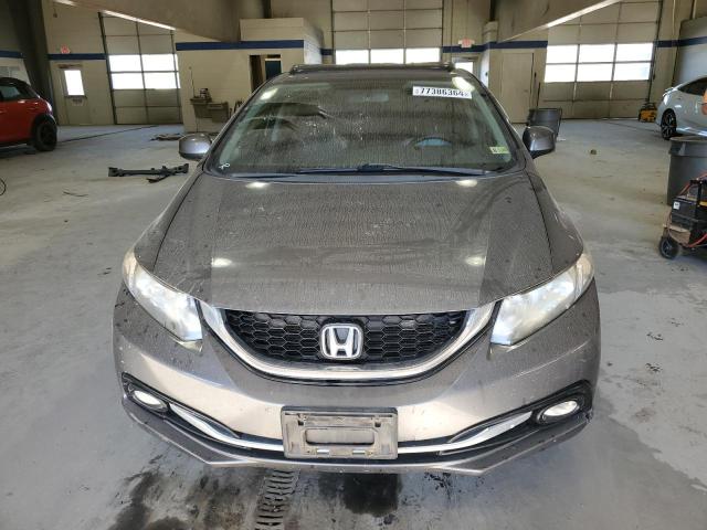 19XFB2F92DE072076 - 2013 HONDA CIVIC EXL 灰色 照片 5