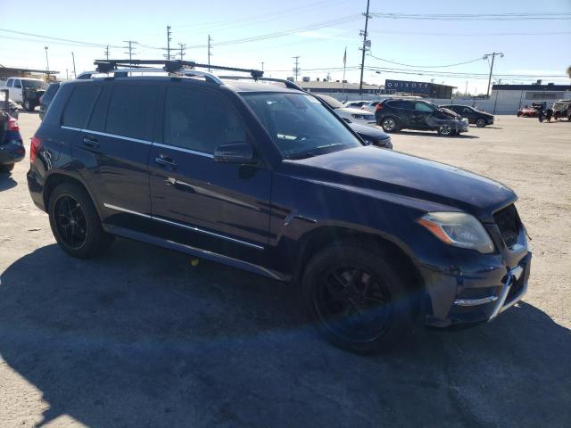 WDCGG0EBXDG100540 - 2013 MERCEDES-BENZ GLK 250 BLUETEC BLUE photo 4