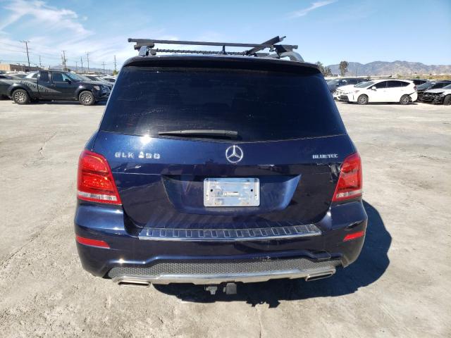 WDCGG0EBXDG100540 - 2013 MERCEDES-BENZ GLK 250 BLUETEC BLUE photo 6